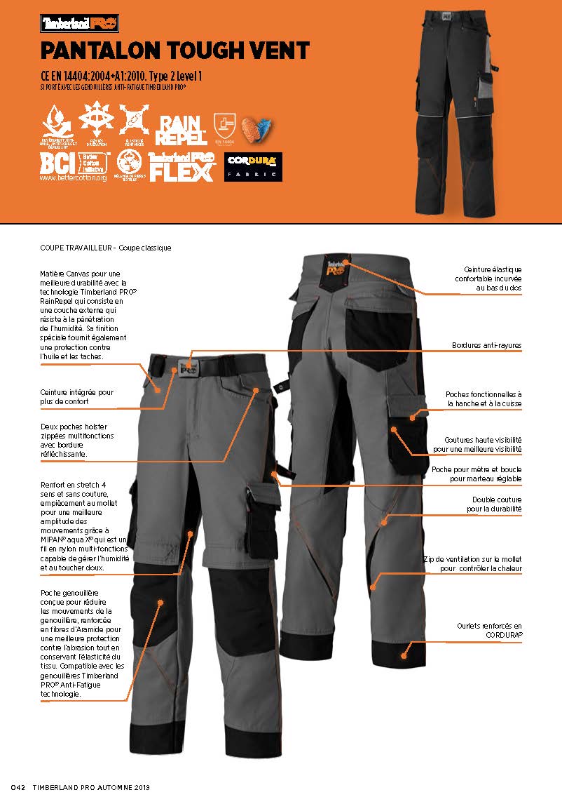 jean de travail timberland